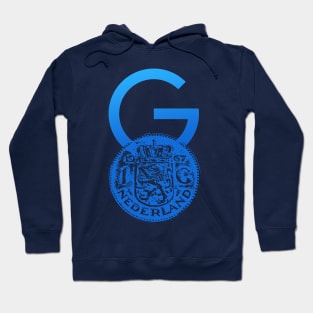 Crypto Gulden symbol & One Guilder coin Hoodie